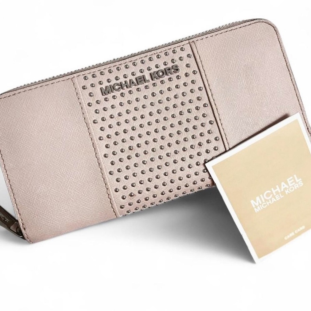 Michael Kors | 2017 Collection: Ballet Pink Studded Wallet